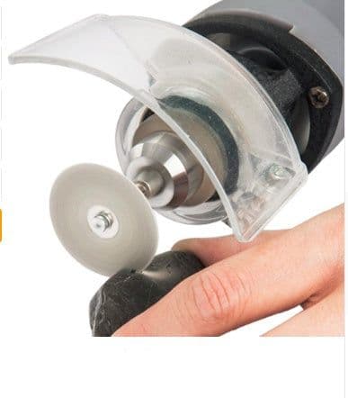 image-Electric Grinder With Diamond Cutting Sheet Cutting A Variety Of Gemstones Jade Glass, Etc. 16-60mm