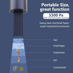 image-Wireless charging car handheld vacuum cleaner