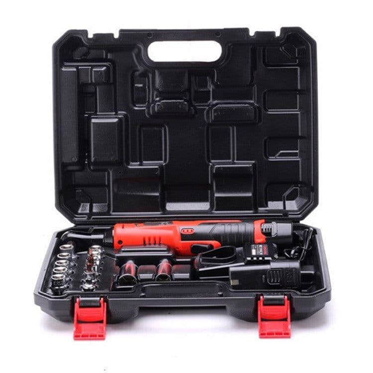 image-Rechargeable Ratchet Wrench Portable Lithium Battery Fast Electric Wrench