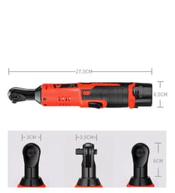 image-Rechargeable Ratchet Wrench Portable Lithium Battery Fast Electric Wrench