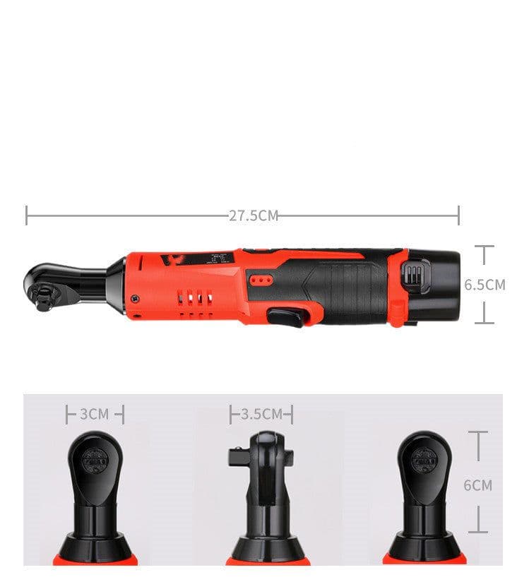 image-Rechargeable Ratchet Wrench Portable Lithium Battery Fast Electric Wrench