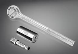 image-Universal Wrench Ratchet Universal Socket 7-19mm Power Drill Adapter Wrench Combination universal key