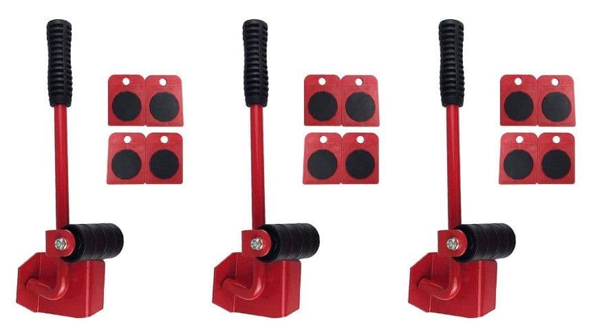 image-Professional Furniture Transport Moving Lifter Tool Mover Device 5PCS per Set