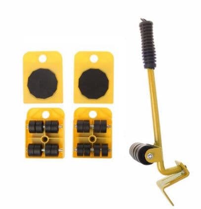 image-Professional Furniture Transport Moving Lifter Tool Mover Device 5PCS per Set