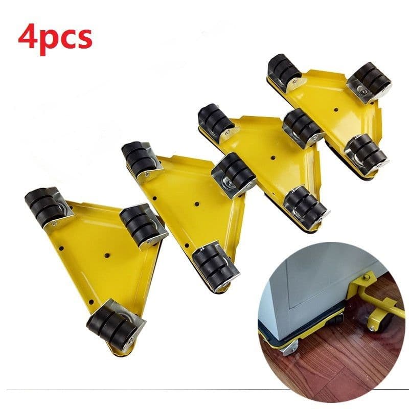 image-Professional Furniture Transport Moving Lifter Tool Mover Device 5PCS per Set