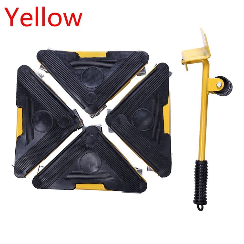 image-Professional Furniture Transport Moving Lifter Tool Mover Device 5PCS per Set