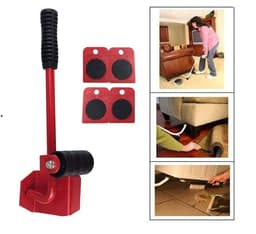image-Professional Furniture Transport Moving Lifter Tool Mover Device 5PCS per Set
