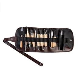 image-Pottery clay tools 27-piece set + roll package