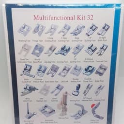 image-Multifunctional Sewing Accessories Hardcover Presser Foot Set Household Sewing Machine Presser Foot
