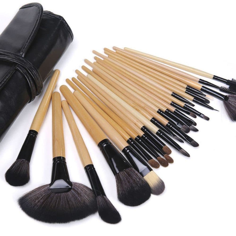 image-24 Logs Black Makeup Brush Set Brush Beauty Tools Make-up Makeup Brush Set
