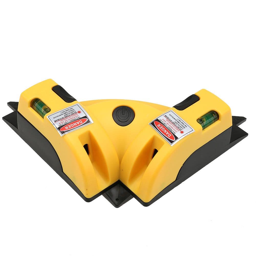 image-Laser laser level instrument Right angle ground line instrument 90 degree laser level ruler right angle laser level meter LV-01
