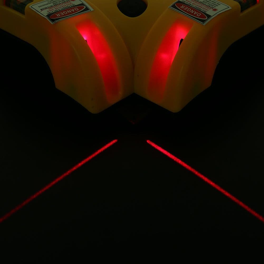 image-Laser laser level instrument Right angle ground line instrument 90 degree laser level ruler right angle laser level meter LV-01