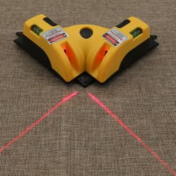 image-Laser laser level instrument Right angle ground line instrument 90 degree laser level ruler right angle laser level meter LV-01