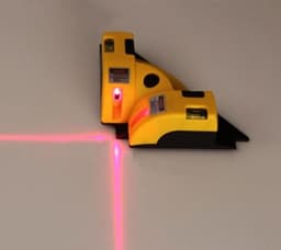 image-Laser laser level instrument Right angle ground line instrument 90 degree laser level ruler right angle laser level meter LV-01
