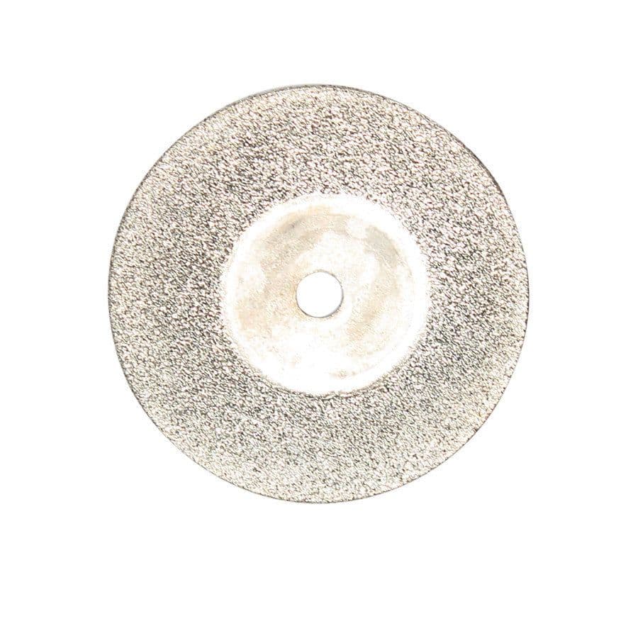 image-0pcs Set 30mm Mini Diamond Saw Blade Silver Cutting Discs With 2X Connecting Shank For Dremel Drill Fit Rotary Tool