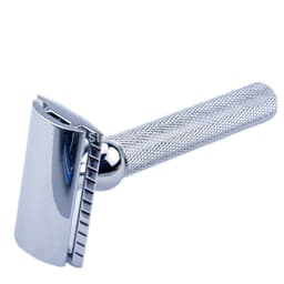 image-CSB Shaving Set Double Edge Safety Shaving Razor Men Badger Hair Brush Chrome Stand Mug Bowl Soap Kit 10 Free Blades