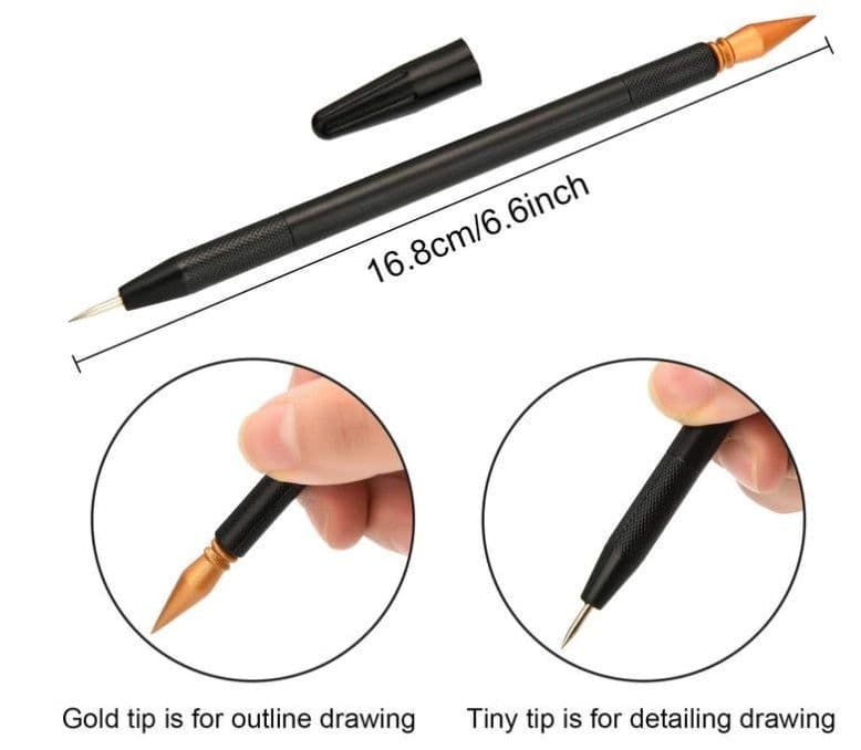 image-Scratch paint tool scratch pen Scratch detail pen Scratch repair pen Scratch paint special equipment