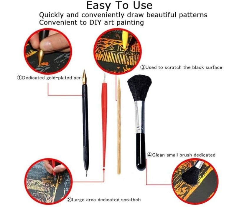 image-Scratch paint tool scratch pen Scratch detail pen Scratch repair pen Scratch paint special equipment