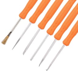 image-Desoldering tool circuit board welding repair six sets of welding aids PCB cleaning tool sets