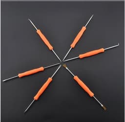image-Desoldering tool circuit board welding repair six sets of welding aids PCB cleaning tool sets