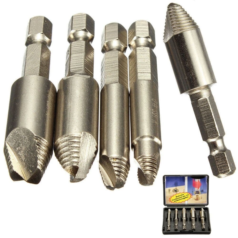 image-5pcs plastic box screw extractor