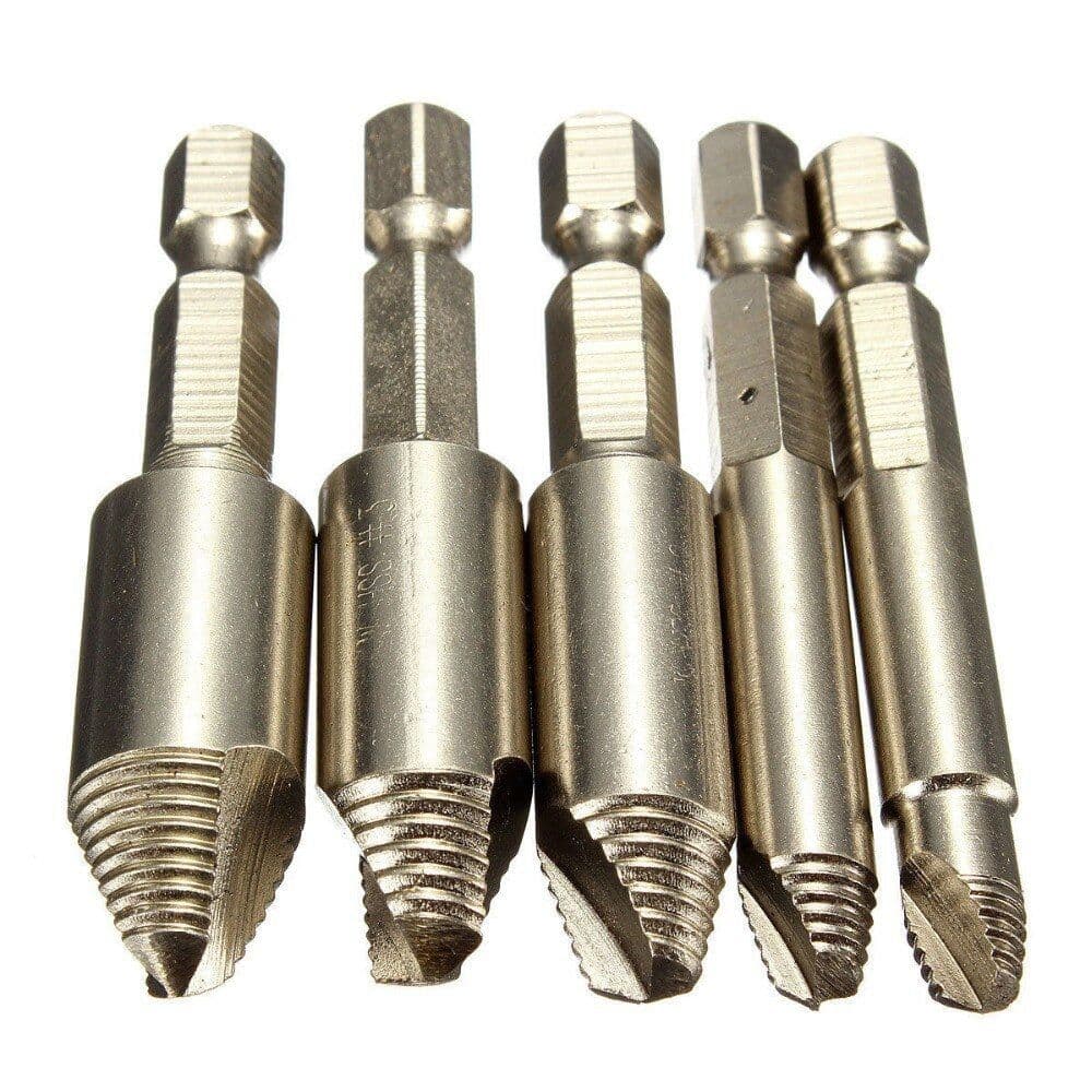 image-5pcs plastic box screw extractor