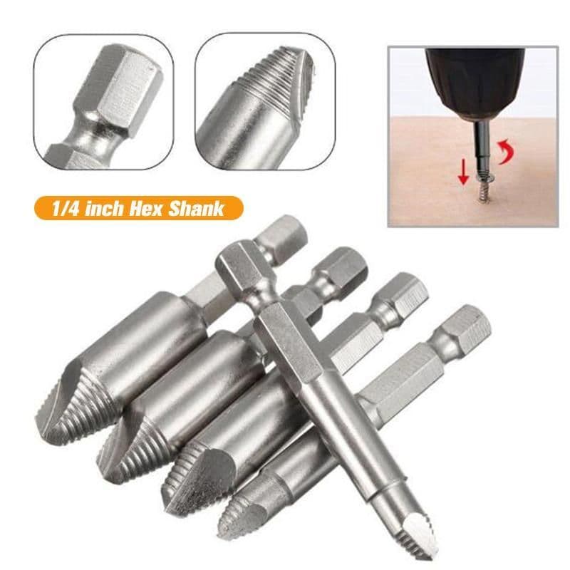 image-5pcs plastic box screw extractor