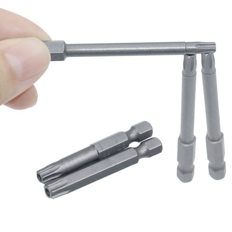 image-Plum blossom hollow bit set