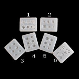 image-Crystal drop gel silicone mold