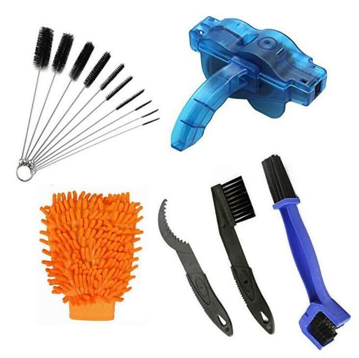 image-Bicycle maintenance cleaning tool set