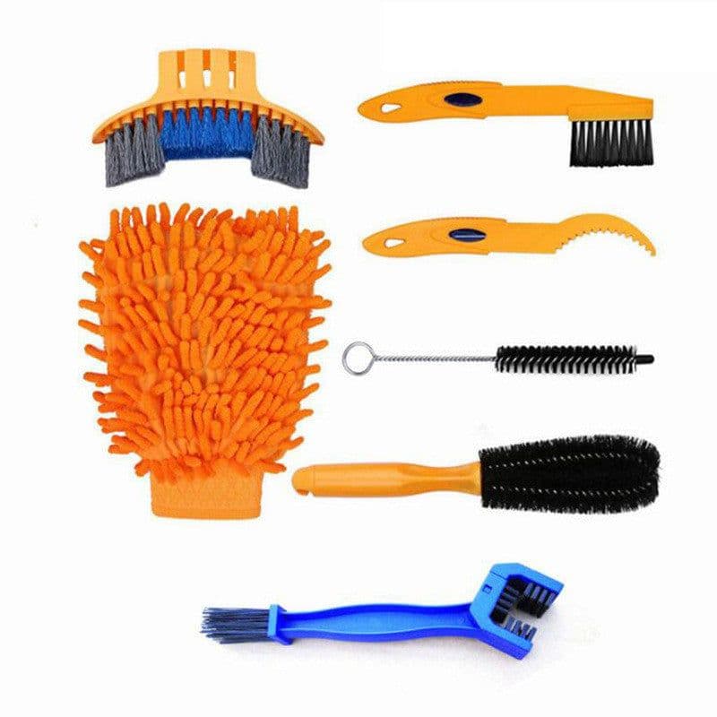 image-Bicycle maintenance cleaning tool set