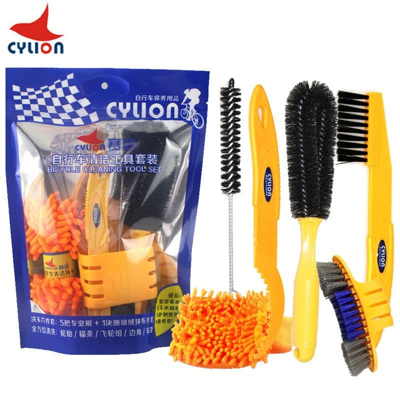 image-Bicycle maintenance cleaning tool set