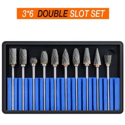 image-10 sets of 3*6 tungsten steel grinding head