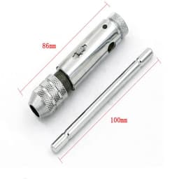 image-M3-m8 adjustable ratchet hand tap wrench