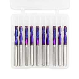 image-Alloy double-edged spiral ball end mill