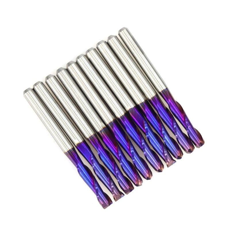 image-Alloy double-edged spiral ball end mill