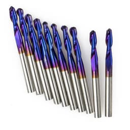 image-Alloy double-edged spiral ball end mill