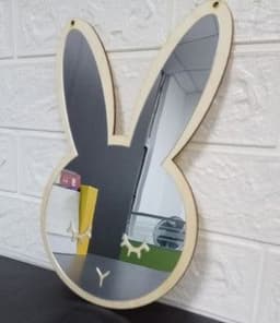 image-Student dormitory dressing mirror simple acrylic mirror
