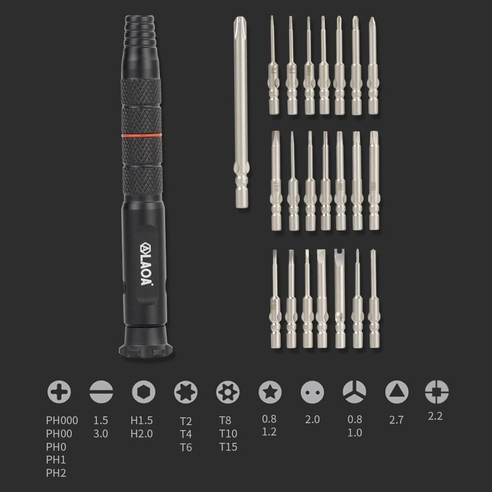 image-22 in 1 screwdriver multi-function magnetic precision mobile phone computer disassemble set