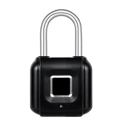 image-Fingerprint padlock home smart electronic door lock cabinet lock luggage small lock mini dormitory small anti-theft lock