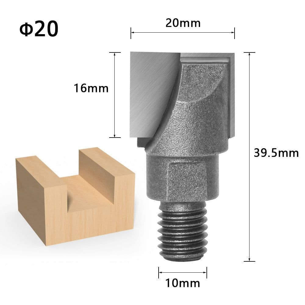 image-Threaded Spiral Clear Knife Wooden Door Lock Hole Carpenter Lock Slot