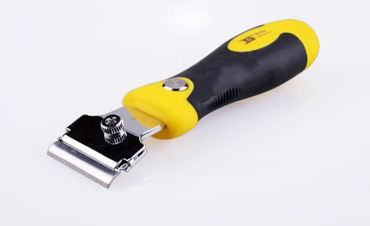 image-Telescopic Scraper Glass Ceramic Tile Cleaning Spatula Cleaning and Glue Removal Spatula Wall Floor With Four Blades