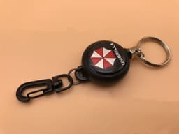 image-High Resilience Telescopic Wire Rope Key Ring