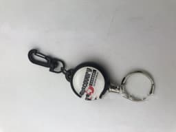 image-High Resilience Telescopic Wire Rope Key Ring