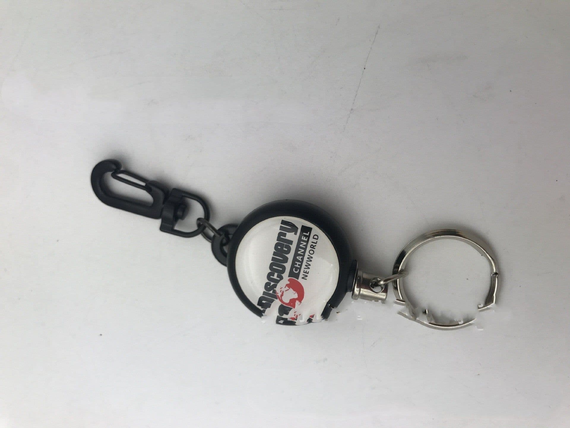 image-High Resilience Telescopic Wire Rope Key Ring