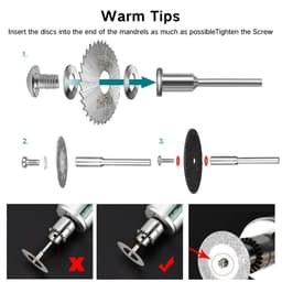 image-High Speed Hacksaw Blade Resin 8-hole Emery Blade Set