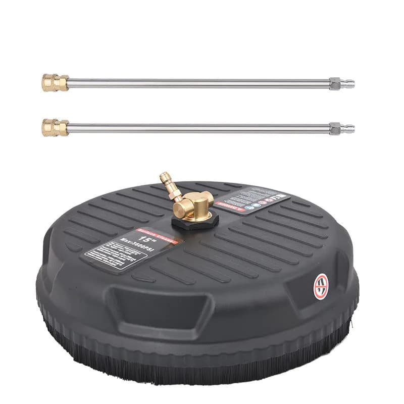 image-High Pressure Washer Disc Scrubber 15 inch Pavement Cleaning Scrubbing Brush