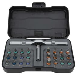 image-Ratchet Screwdriver Set 24 In 1 Bit Multipurpose Repair Tool Manual Hardware With Handle