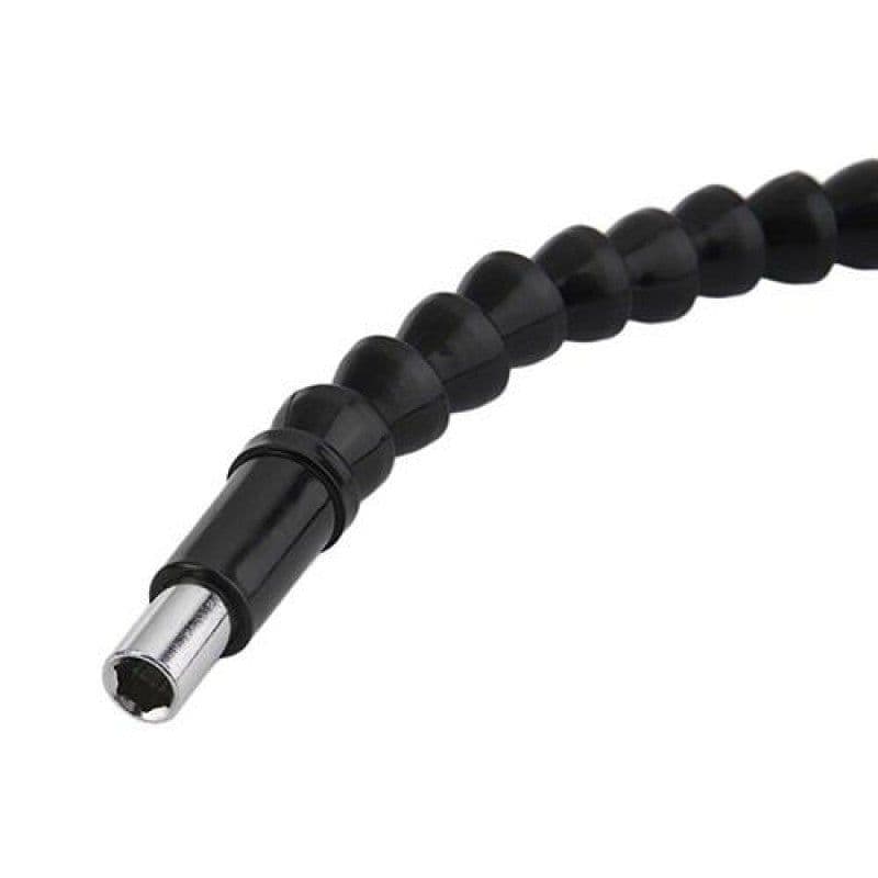 image-Angle Drill Flexible Shaft Bit Kit Extension Screwdriver Bit Holder+black Universal Flexible Shaft Screwdriver Set