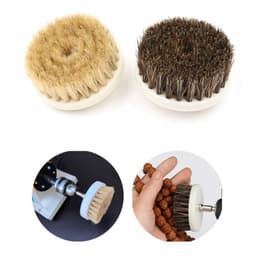 image-60mm Drill Power Scrub Clean Brush for Leather C Wooden Furniture Car Interors Cleaning Power Scrub